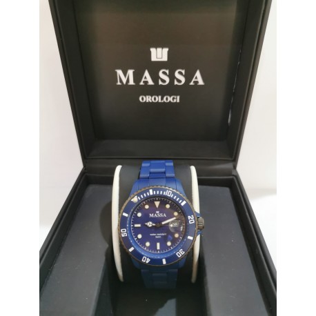 MASSA WATCH quartz 5 ATM BLUE