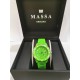 MASSA WATCH quartz 5 ATM green