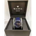 MASSA WATCH quartz 5 ATM blue polycarbonate