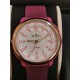 MASSA watch quartz pink with side light 