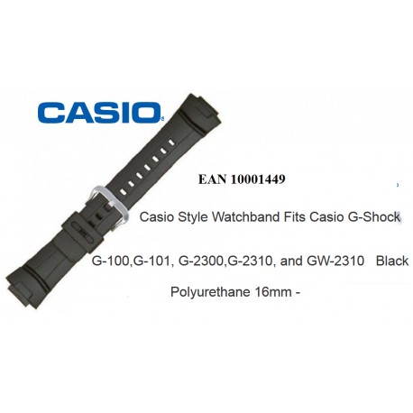 Cinturino/strap band Casio G-100-1BV